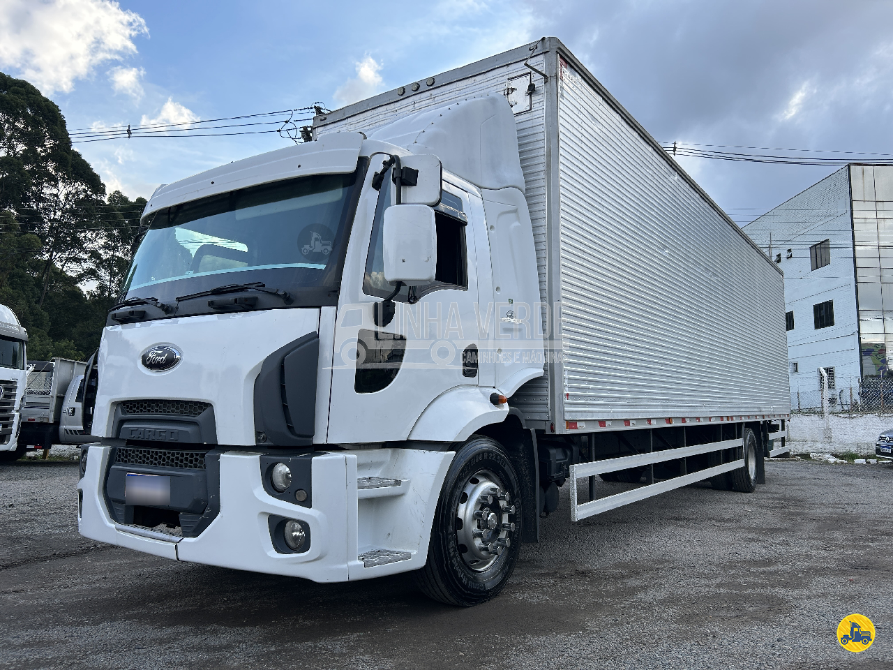 CAMINHAO FORD CARGO 1723 Baú Furgão Toco 4x2 Linha Verde Caminhões e Máquinas CURITIBA PARANÁ PR